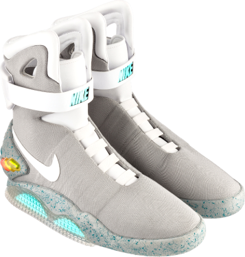 Кроссовки Nike Air Mag, вид спереди